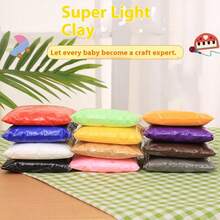 [50g/500g Ultra-leichter Ton] 36-Farben Ultra-leichter Ton Set DIY Modellierton mit Schnitzwerkzeugen, weich und ultra-leicht, einfach zu verwenden, perfekt zum Formen, Handarbeiten, DIY-Projekten, ein hervorragendes Geschenk zu Geburtstagen/Weihnachten.