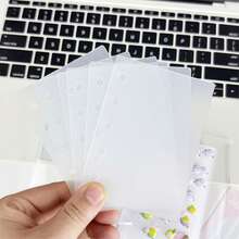 5/10 件 M5 尺寸活页分隔板，适用于贴纸书、笔记本、宠物贴纸、拼贴画、贴纸、泡泡贴纸、3D 贴纸、御宅族活动 - 彩色 - 查看 4