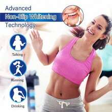 5D TEETH WHITENING STRIPS PROFESSIONAL TOOTH BLEACHING  WHITE 7/14 STRIPS - 紅木色 - 查看 5