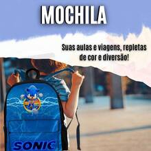 Fun Bright Children's Backpack Fun School Holidays - Azul - Ver 4