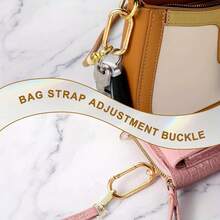 5pcs Large Keychains, Gold Connecting Metal Rings, Wallet Strap Extender, Suitable For Outdoor Use, Backpack Shoulder Strap Connection, Pet Tags - Vàng - Xem 5