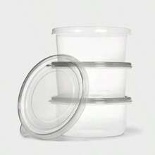 Medium Round Bowl Food Storage Containers - 48 Fl Oz/3ct -