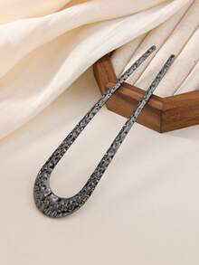 1 pezzo/3 pezzi Fermagli per capelli di lusso a forma geometrica - Barrette a forma di U retrò, adatti per uso quotidiano e occasionale, per chignon, fermagli per capelli