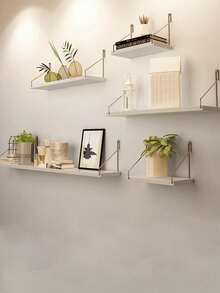 1 raft plutitor de perete, fără găurire, cu un singur raft, pentru cărți, plante, decor, suport de depozitare suspendat pentru dormitor