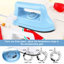 Plug-In Mini Electric Iron, With 1 Pad, Mini Heat Press Machine For Crafts Quilting, Travel, Sewing Accessories, Portable Heat Transfer Press Machine, Suitable For T-Shirts, Shoes, DIY Crafts, Hot Press Transfer Printer, Small Iron, Small Appliances - View 7