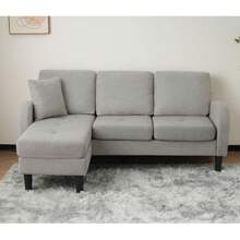 Sofa Bed Set - Grey + Foam + 3 Seat - View 8