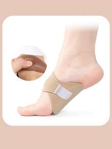 1 Pair Hook And Loop Arch Support Cushions, Comfortable & Soft