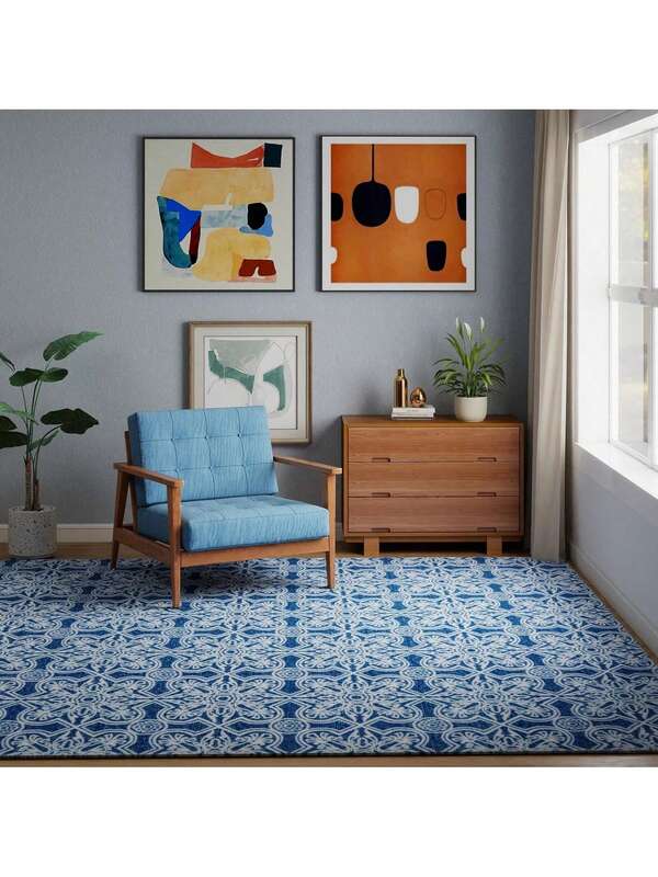 Alfombra lavable de pelo corto, antideslizante, estilo bohemio, suave y agradable para la piel, para salón/comedor/dormitorio/cocina, 140*200cm