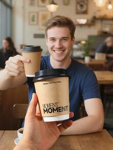 1 Paio Di Calzini Multicolore Alla Caviglia, Confezione Regalo Unisex Per Coppie, Calzini Morbidi E Novità Al Caffè, Design Creativo Ispirato Al Cibo, Comodi E Versatili, Adatti Per Compleanno, San Valentino, Pasqua, Ramadan, Appuntamenti, Riunioni Familiari, Feste, Vacanze, Moda Unica Per Uso Quotidiano