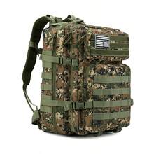 50L/30L Elite Tactical Backpack Military Grade Heavy Duty 3 Day MOLLE Bug Out Bag Ultra Durable Work Backpack For Men Outdoor Adventure Hiking Camping Travel