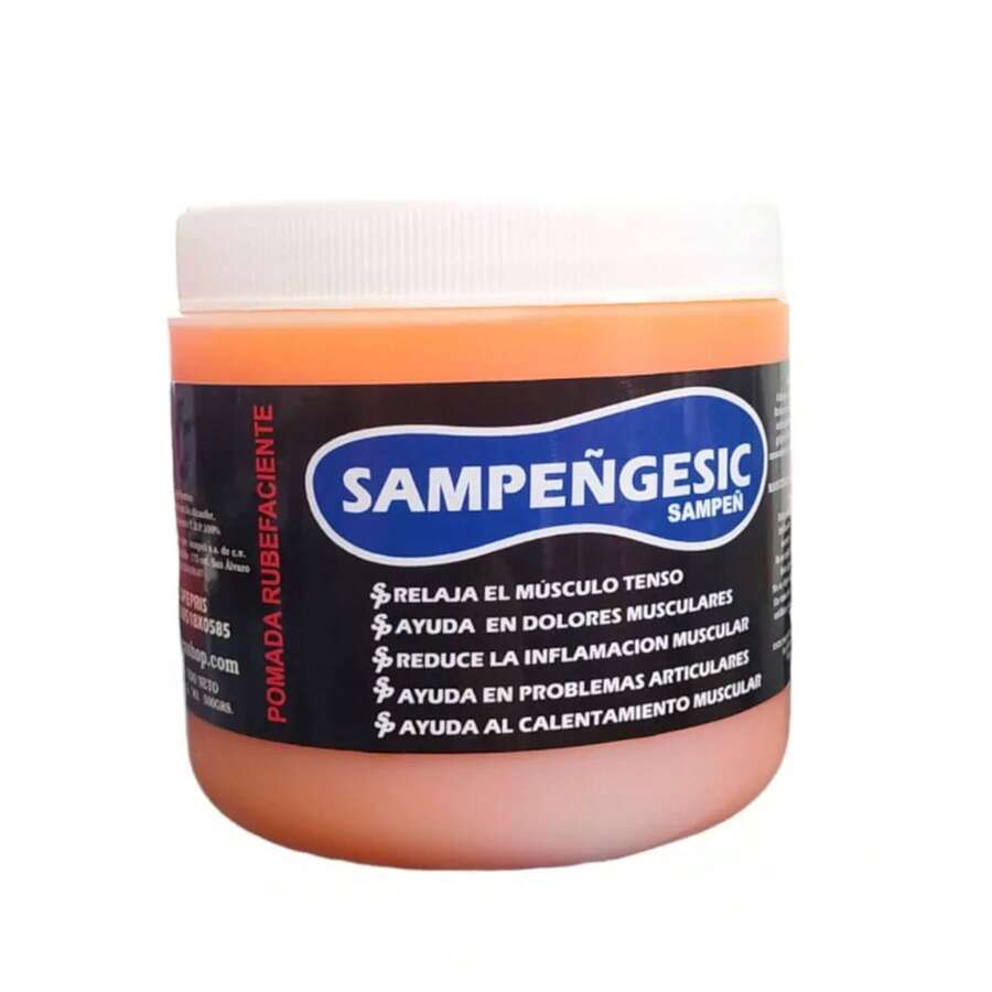 Pomada Caliente Para Golpes y Lesiones Musculares Ayuda a Las Articulaciones - Naranja - Ver 1