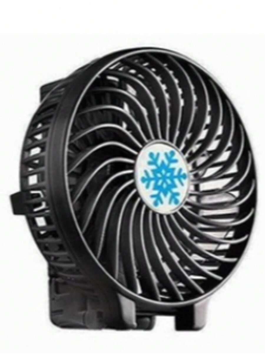 Ventilador USB mini portátil de escritorio para oficina y uso personal FA057 - Negro - Ver 1
