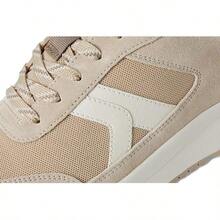 Naturalizer Shay Jogger Women's US 9 Warm White Lace Up Lifestyle Shoes ZAP3 - 米色 - 查看 4
