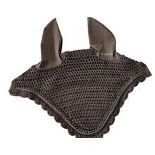 TGW RIDING 创新透气柔软马耳帽，优雅“串珠”组合，耳部面料刺绣，尺码：全尺寸和小型马尺寸