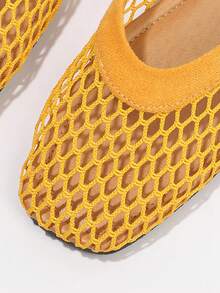 Nowe, wygodne, wsuwane sandały damskie z miękką podeszwą i siateczką, oddychające, zakryte palce, letnie kapcie na zewnątrz