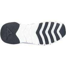 Tenis Deportivo Running 1310 Negro para Mujer con Agujetas Horma Redonda Suela Blanca Confort Running Ejercicio Caminata Casual Calidad Comodidad Sport Bsico Textil Ligeros Resistentes - 24,5 cm + BLANCO/NEGRO - Ver 5