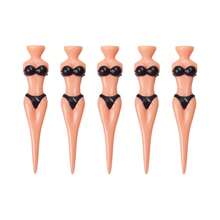 5-Piece Bikini-Shaped Golf Tee Sets Are Virtually Unbreakable, Made Of Plastic Material, And Make Excellent Golf Gifts For Both Men And Women. They Are Also A Creative Choice For Bachelor Parties, Designed Specifically For Golf Enthusiasts.