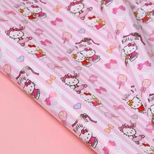 Sanrio 1 pieza Caja de regalo de Navidad de Sanrio, papel de embalaje con diseño de Meileti Kulomi Yugui Gou Katie Cat, papel de embalaje de regalo exquisito, papel couché grueso para embalaje de regalo universal, papel de embalaje de regalo con dibujos animados de animales lindos, embalaje de regalo de alta calidad