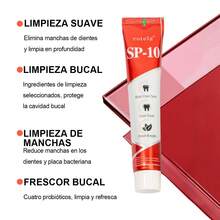 Oralhoe SP-10 Probiotic Toothpaste, SP10 Toothpaste, SP10 Ultra Whitening Toothpaste, Ultra Fresh Probiotic Toothpaste, Deep Clean, Teeth Whitening, Gum Care, Cavities - Red - View 8