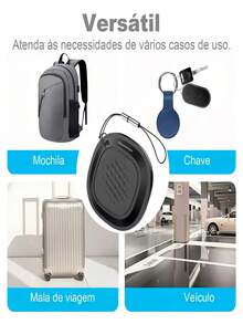 Mini GPS Tracker Locator Smart Positioning IOS Car, PETS, BIKE, PEOPLE - 黑色 - 查看 5