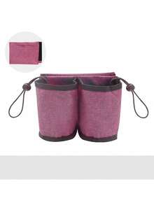 行李箱手柄收纳袋饮料袋杯架适用于行李箱水瓶保护套简约水杯收纳袋送给朋友的礼物适合滚轮行李箱手柄附件支架适用于所有行李箱手柄水瓶袋户外旅行配件旅行必需品暑假返校