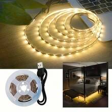 LQHZMYY 1pc USB LED Light Strip, Warm White LED Strip, Self-Adhesive, Suitable For TV Backlight And Home Decor, Night Light, Decorative Light, Lighting, USB Interface, 5V Voltage, USB Lighting, Computer Accessory, Sewing Machine Light Strip - Multicolor - View 17