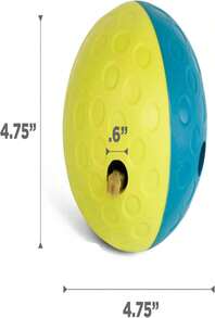 Outward Hound By Nina Ottosson Treat Tumble Interactive Puzzle Ball Dog Toy, Level 1 Beginner, Blue, Small (475" Diameter) - MàuH - Xem 7