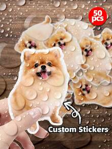 1~100pcs Custom Photo Pet Sticker Customized Name Stickers Personalized Your Pet Photo Dog Cat Name Sticker Die Cut Customizable Waterproof Vinyl Sticker For Laptop Water Bottle Phone Case Merchandise Decor Decal Stuff Gift Idea For Her Him Adults,Multi-Functional, ,Ornamental,Reusable,Exquisite,Stylish,High-Quality,Colorful,Modern,Custom,Personalized,Unique,Ideal Gifts For Him,Ideal Gifts For Her,Boyfriend,Dad,Girlfriend,Mom,Family,Friends,Tea Room,Home,Garden,Office,For Anniversaries,For Valentine's Day,For Mother's Day,For Birthdays,For Father's Day,For Graduation,For Weddings,For Housewarming,Warm Ambience, Autumn Home Refresh, Xmas Decoration,Home Harmony,Office Decor - White - View 33