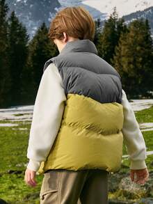 Balabala BalaOne Kids' Down Vest 2025 Winter, High-Fill Warm Outerwear For Boys & Girls