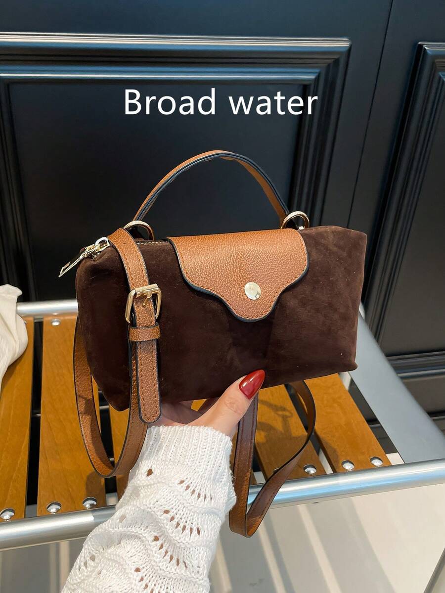Elegant Solid Color Mini Handbag With Adjustable Shoulder Strap, Ideal Gift Bag For Parties, Galas, Formal Dinners/Banquets, Suitable For Pairing With Party Dresses, Ball Gowns, Also Suitable For University/College Classrooms, Holidays, Outdoor Activities, Travel, Sports Venues, Especially Suitable For Women, Girls, College Students