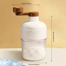 Large-Capacity Shaved Ice Machine And Snow Slush Machine, Multi-Functional Manual Milkshake Machine, Ice Crusher, Ice Maker, Suitable For Making Shaved Ice, Snow Cones, Snow Slush, Etc. For Summer Parties And Kitchen Use (With An Attached Mold)