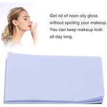 Hoja Absorbente de Papel Secante de Lavanda para la Piel y Tejidos - Papel Secante para el Cuidado de la Piel Grasa - 1 - Ver 6