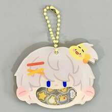 可爱的 Ins 风格摇摆钥匙扣，以《爱与深空》小说中的人物为主题 - 彩色 - 查看 7