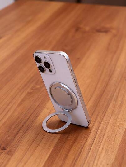 1pc, Personalized Custom Phone Stand With Engraved Name (Laser Engraving); Suitable For Use On Desktops, During Travel, For Business, At Home, And Outdoors; A Practical And Unique Creative Gift.