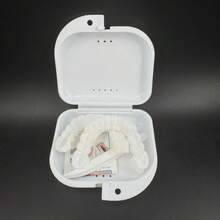 6 pièces/4 pièces Surplombs dentaires blancs réglables - Protège-dents supérieurs et inférieurs confortables pour hommes et femmes - Facile à nettoyer, apparence naturelle - Idéal pour les fêtes, les anniversaires et l'utilisation quotidienne - Protection des dents toute saison, protection des dents pour les fêtes, apparence naturelle, protège-dents réglables, blanchiment des dents