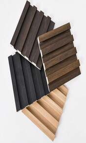 Art3d Slat Wood Wall Paneling For Interior And Ceiling Decoration - 4 Samples Pack, 6 X 57in - ColorK - 查看 3