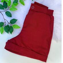 Women's Linen Shorts, Formal Linen Shorts With Italian Hem, Lined - 查看 2