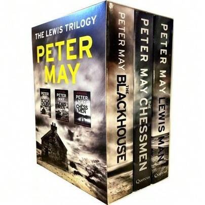 Peter May Lewis Trilogy Collection 3 Books Box Set (The Lewis Man, The Backhouse, The Chessmen)