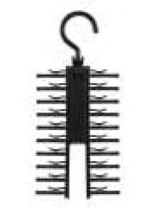 FTVOGUE Racks de Corbata Cruz Ajustable X Rack de Corbata Bufandas Gancho Organizador de suspensión Antideslizante Soporte de Clip Rotación de 360 Grados - 1 - Ver 1