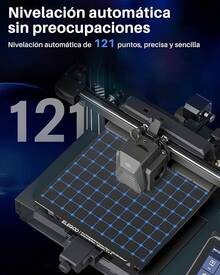 ELEGOO Impresora 3D Centauri Carbon, CoreXY 500mm/s Impresión de Alta Velocidad con Calibración Automática Boquilla de 320 ° C y Cámara Integrada, Lista para Imprimir, Tamaño de Impresión 256*256*256mm - Neptuno 4 Pro - Ver 4