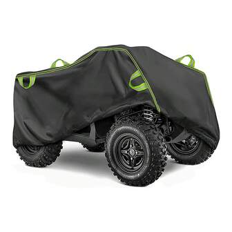 ATV Cover, Waterproof Outdoor Heavy Duty 4 Wheeler Cover, All Weather Protection Quad Covers Fit For Kawasaki, Polaris,