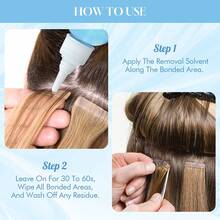 DOLA Hair Lace Glue Remover/Tape In Extension Adhesive Remover Spray , Tape In Remover Wig Glue Remover Fast Removes Double Sided Hair Extensions Tape Adhesive| Gentle On Skin| No Greasy| Easy To Clean - 100ml - Xem 6