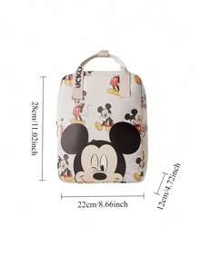 Cartoon Printed Micic Minini Bag, Fashionable Hand -Raising Comfortable Backpack, Style Backpack Suitable For Travel
