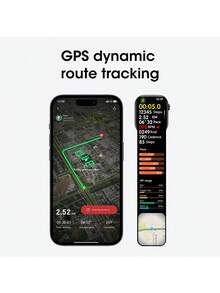 Microwear New Unisex Smart Watch, Compatible With Android And IOS, 1.85" HD Touchscreen, Call & Message Function, 24-Hour Heart Rate & Sleep Monitoring, Fitness Tracking Smart Watch - Black - View 8