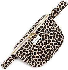 Bolsa de Cinturón Cruzada con Estampado de Leopardo en Lona de Algodón – Ligera, Cómoda y Elegante Bolsa de Viaje Diseño  y Uso Diario – Riñonera con Doble Cremallera para Hombres y Mujeres - Nómada Rojo - Ver 10