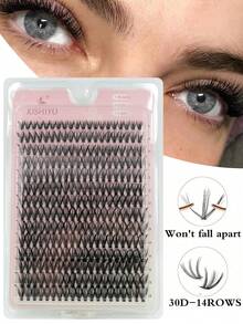 280 pezzi ciglie a grappolo 30D Fai da te Estensioni di ciglie individuali a lunga durata Vassoio misto Faux Mink Lash Clusters Estensioni 0.07Nero (30D-0.07D-9-16mm) Grappoli di ciglie, Grappoli di ciglie, ciglie individuali, ciglie, ciglie finte