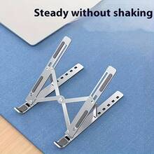 A Modern Desktop Organizer That Combines Foldable Portability, 6-Level Anti-Slip Stability, Efficient Heat Dissipation And Ventilation, And Ergonomic Design. Made Of High-Quality Aviation-Grade Aluminum Alloy, It Perfectly Supports 10 To 17-Inch Laptops, Tablets, And Even Monitors.