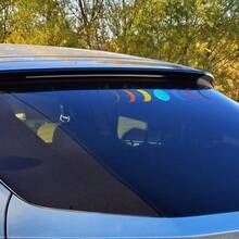 1 件月相汽车贴纸，月亮明暗对比神秘女巫乙烯基横幅贴花，适用于汽车后挡风玻璃、水瓶、笔记本电脑 - 易于粘贴 - 彩色 - 查看 6