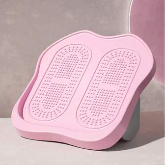 1 件可调节折叠式腿部拉伸板，适用于瑜伽、普拉提、健身房和家庭锻炼，9 级