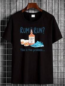 Saint Barth Man Short Sleeve T Shirt Bianco 15589 Versatile Casual Top For Everyday Wear Stylish Slightly Homme Streetwear Breathable Fashion Stretched Unisex Graphic Soft Designer Clothes Comfortable - 黑色 - 查看 1